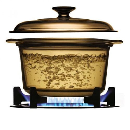 قدر عصيدة زجاج