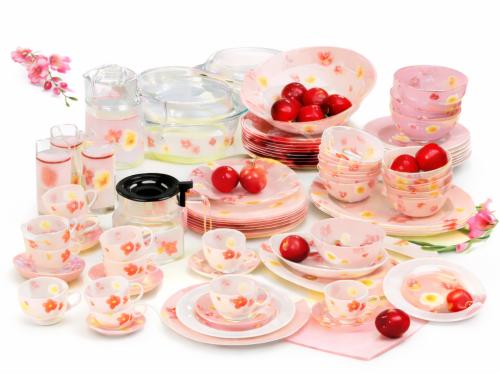 طقم الأوركبال الفرنسي من شركة Luminarc – 101 قطعة...