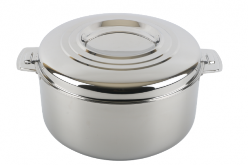 حافظة طعام استيل هندي مقاس 2.5 لتر