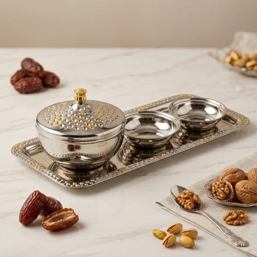 طقم تقديم تمريات فاخر (5 قطع)