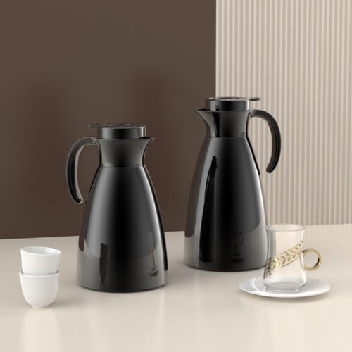 طقم ترامس استيل اصلي لتر ونص + لتر استيل