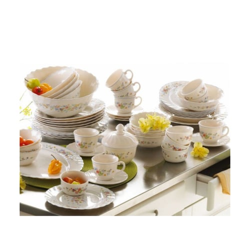 طقم فكتوريا اوركبال فرنسي قديم 95 قطعة