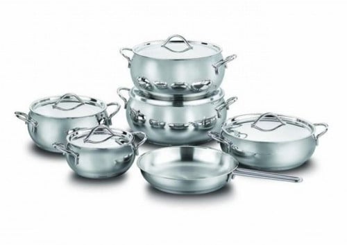 طقم قدور كوركماز تومبيك 9 قطع