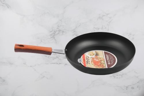 مقلاة قلي ياباني يد خشب مقاس 20cm