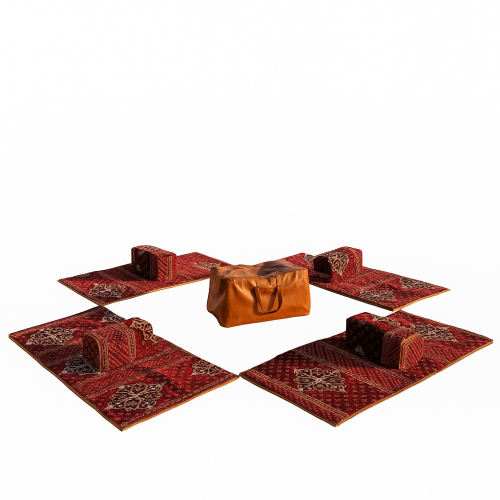 طقم جلسة للرحلات + شنطة