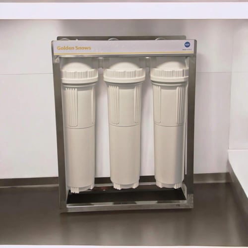 فلتر جامبو لتنقية الخزانات 3 مراحل هيكل ستانلس ستي...