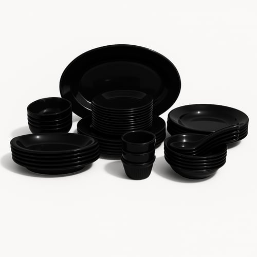 طقم تراثي ميلامين 65 قطعة جودة عالية، تصميم عصري و...