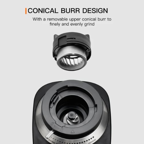 مطحنة قهوة احترافية Sboly – 19 إعداد طحن | شفرات م...