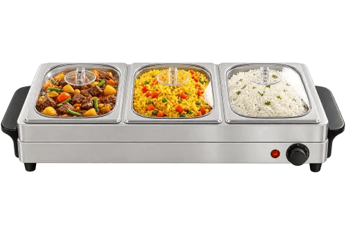 Buffet electric heater from Voltika with a two-year warranty