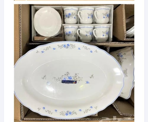 طقم اوركبال فرنسي رومانتك 64 قطعة