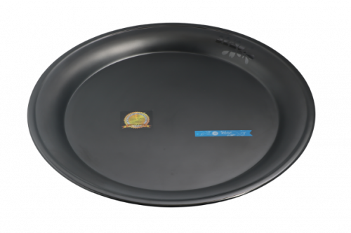 صحن أرز ملامين اسود مطفي