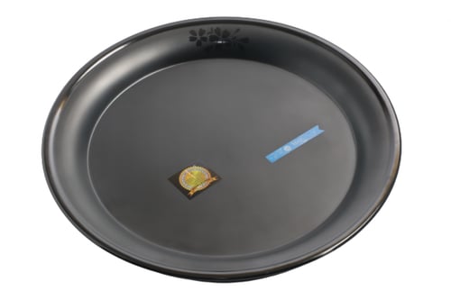 صحن أرز ملامين اسود مطفي