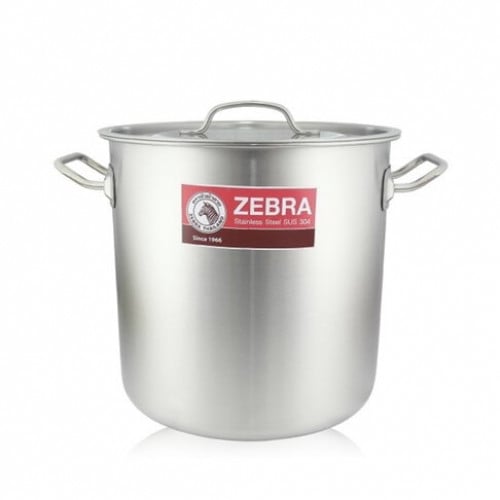 قدر استيل من شركة زيبرا مقاس 32*18