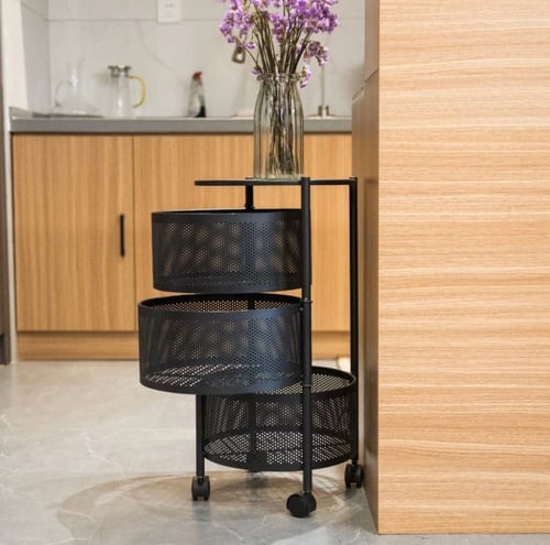 الرفوف الدوارة 360° 3 دور