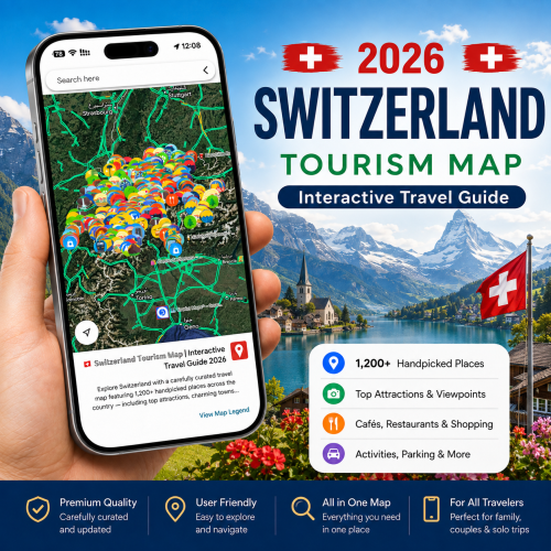 © Switzerland Tourism Map 2026