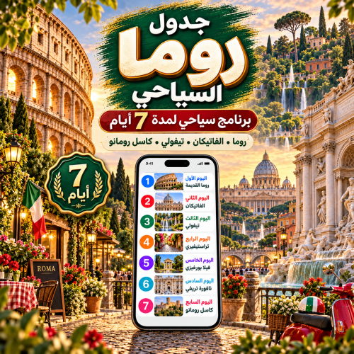 جدول روما السياحي