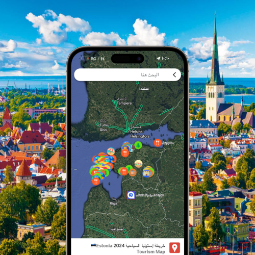 خريطة إستونيا السياحية 2026 ©