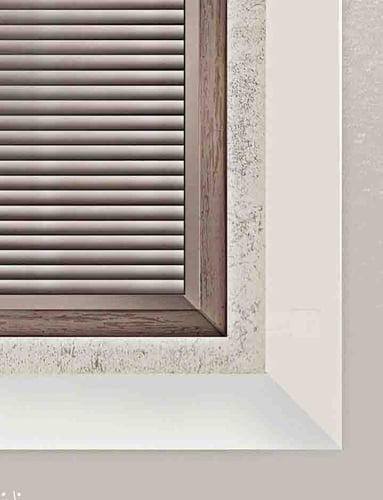 لوحة لنافذة من التراث الاحسائي