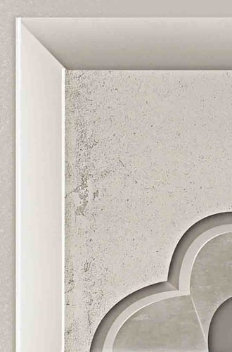 لوحة لنافذة من التراث الاحسائي