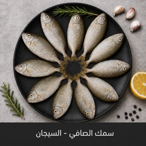 1 كيلو سمك السيجان ( الصافي )
