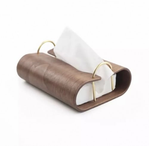 Wooden Tissue Holder