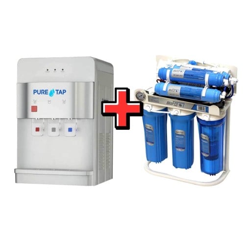 برادة بيور تاب للفلتر فضي + محطة تنقية مياه 7 مراح...