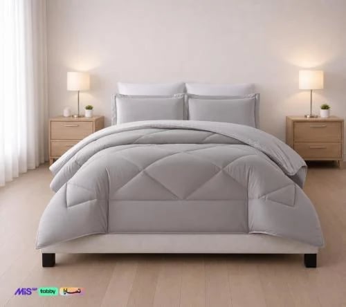 Microfiber bedspread 100% Donatella Diamond two-si...