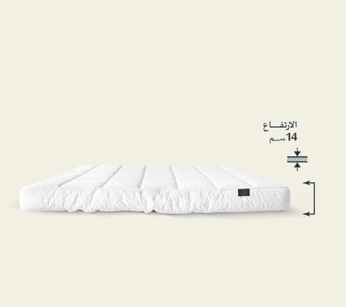 لباد نفر 14 سم مايكروفايبر 120*200
