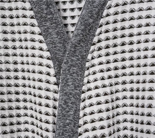 روب حمام وافل اكس لارج رصاصي