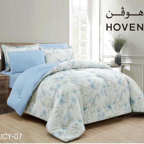 طقم مفرش هوفن لوسي نفر ونص 4 قطع ليوسيل 07