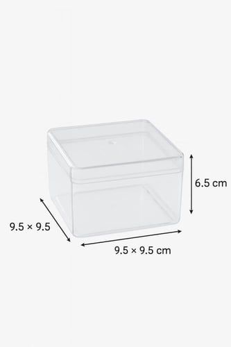 علب بلاستيك (مربع) A1 9.5cm