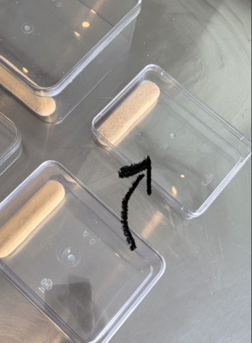 علب اكريلك/بلاسيتك مستطيلة A15