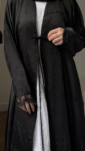 عباية صالونا مشجر