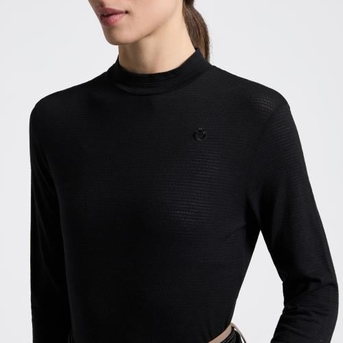 CT TECH WOOL L/S PERFORMANCE T-SHIRT 9999 BLACK