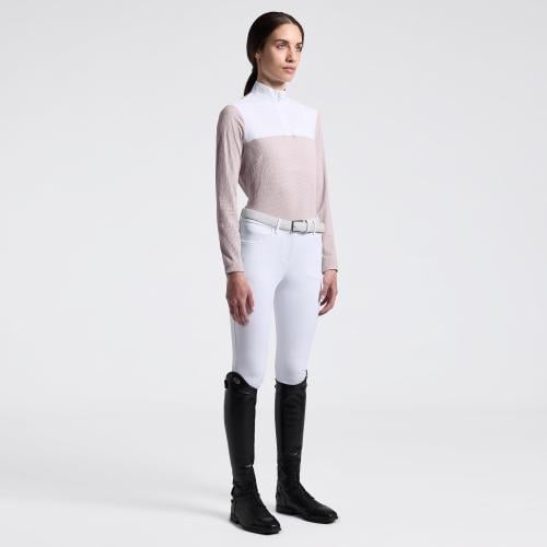 CT STRIPE JERSEY L/S COMPETITION SHIRT 2M00 VIOLET ICE