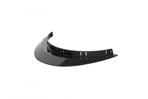 BOX CROSS VISOR - POLISH BLACK