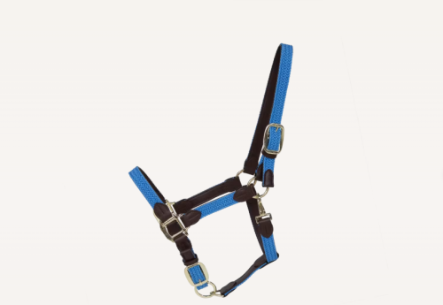 PLAITED NYLON HALTER