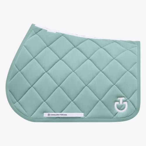 DIAMOND QUILTED JERSEY JUMPING SADDLE PAD 5Q00
