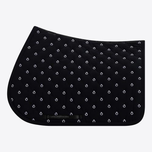 CT EMBROIDERY QUILTED JUMPING SADDLE PAD 9999 BLACK