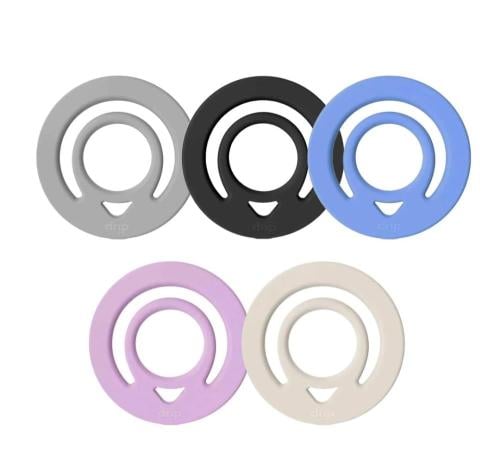 مسكة جوال دريب ماج سيف سيليكون خاتم - الوان متعددة