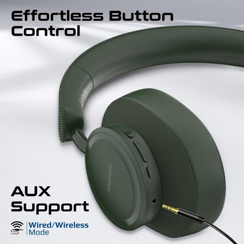 بروميت - سماعات رأس لاسلكية استيريو بجودة صوت عالي...