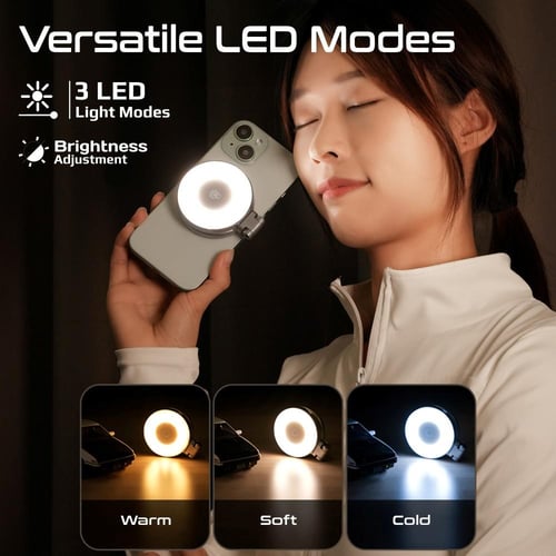 بروميت - ضوء سيلفي LED رفيع للغاية من بروميت متواف...