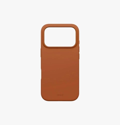 يونيك - كفر لينو ماج سيف للايفون 17 بروماكس برتقال...