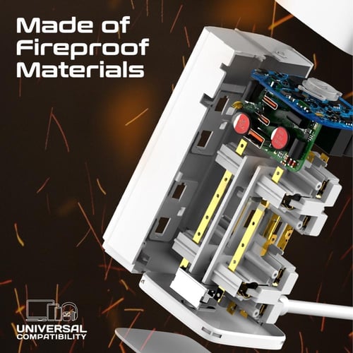 بروميت - محطة شحن متعددة المنافذ بقدرة 70 واط توفر...