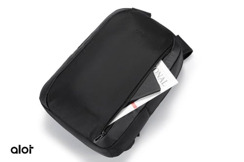 ألوت - حقيبة ظهر للابتوب بسعة 18 لتر - اسود