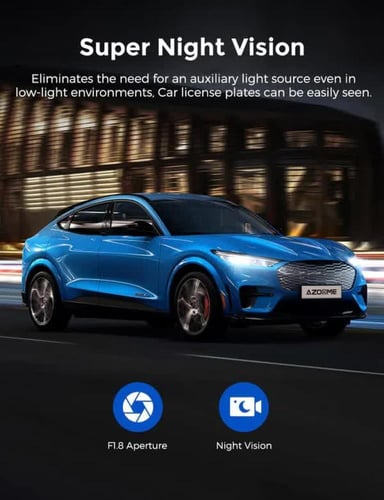 ازدوم - داش كام AZDOME M550 Pro كاميرا أمامية 4K خ...