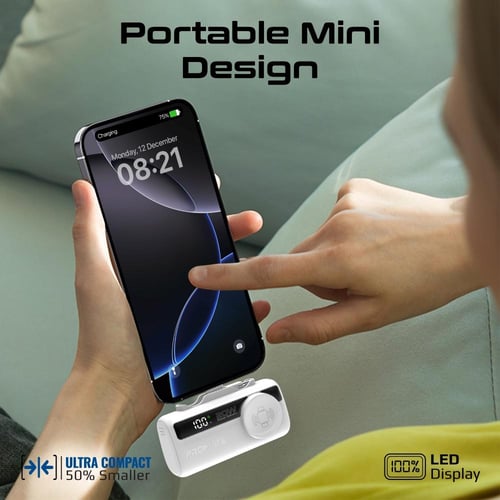 بروميت - بطارية متنقلة مبتكرة بسعة 5000 ملي امبير...