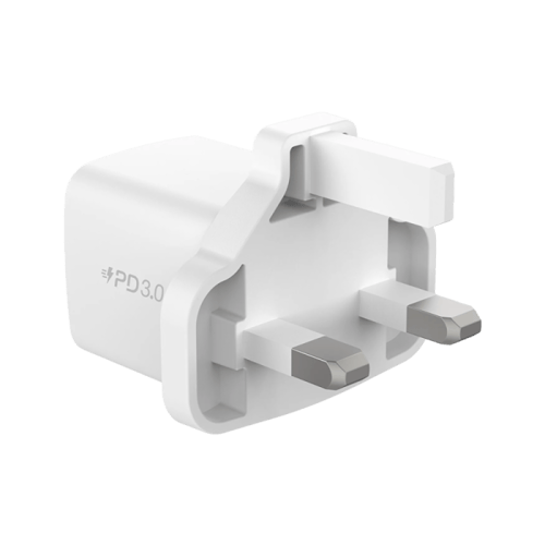 موماكس - شاحن جداري ميني بمنفذ PD وبقوة 20 واط - أ...