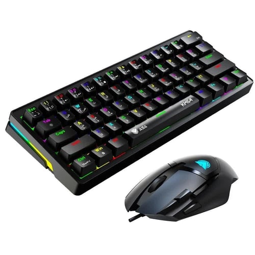 كيبورد مع ماوس ASA KEYBOARD KM64 MUSE