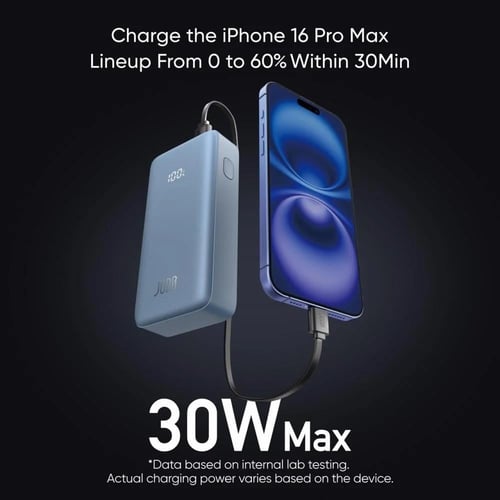 جودا - بطارية متنقلة JODA TURBO بسعة 10000 ملي امب...